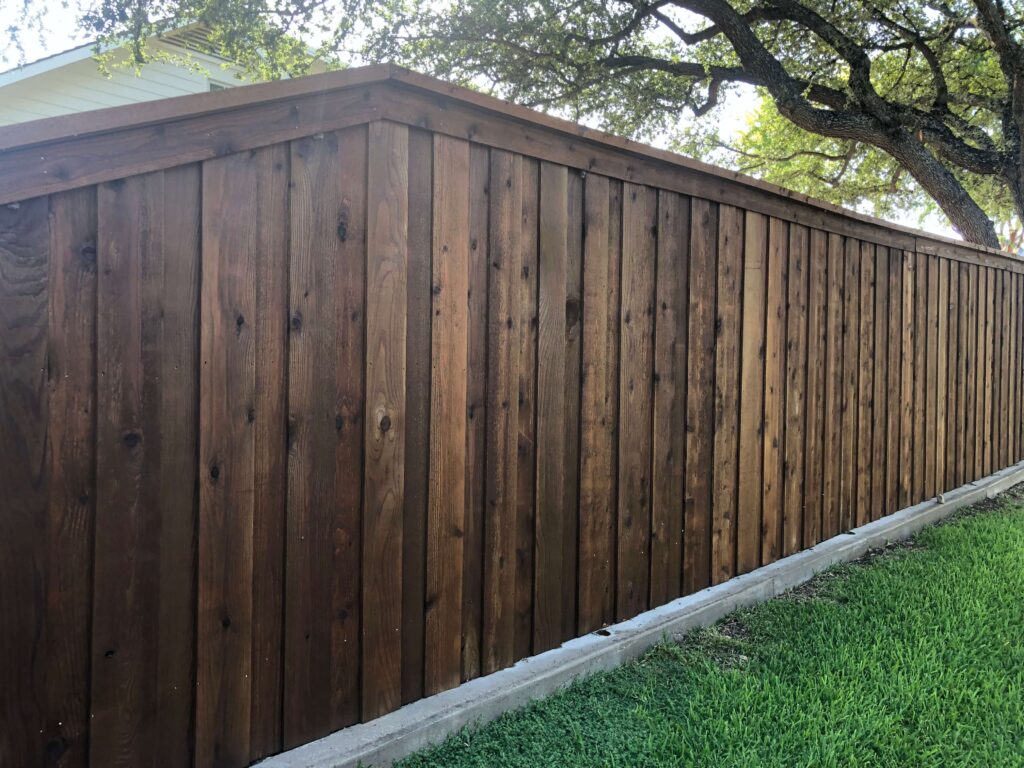 wood fence custom el Paso