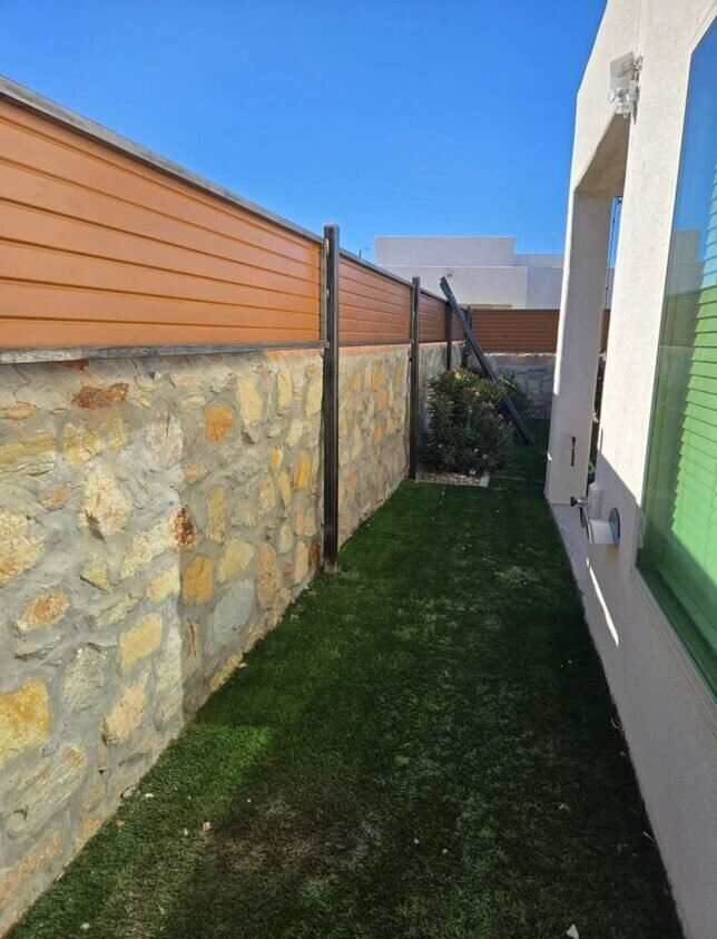 Privacy fence installation in El Paso, TX