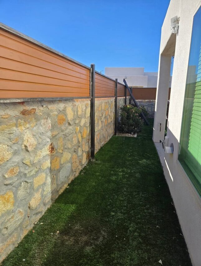 Privacy fence installation in El Paso, TX